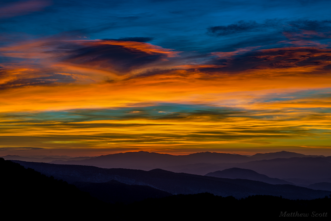 Sunrise, White Mtns, California (HDR)